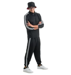 90'er Rapper Kostume Sort