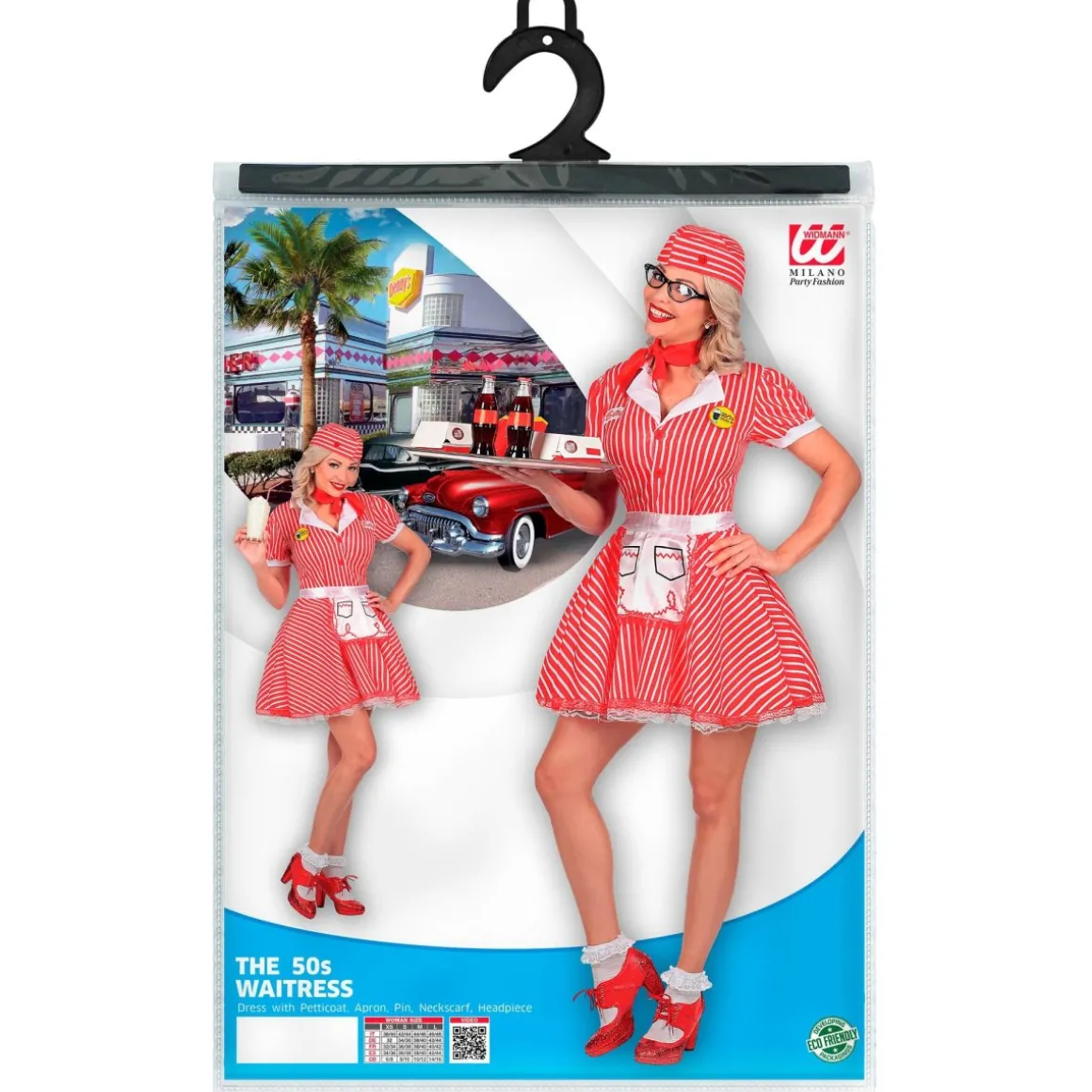 50'er Servitrice Kostume
