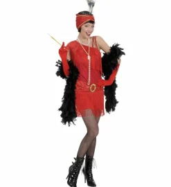20'er Showtime Flapper Kostume Rød
