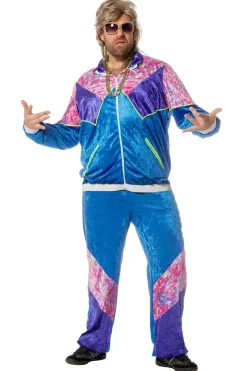 80'er Træningsdragt Kostume