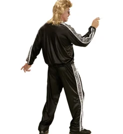 80'er Træningsdragt Sort