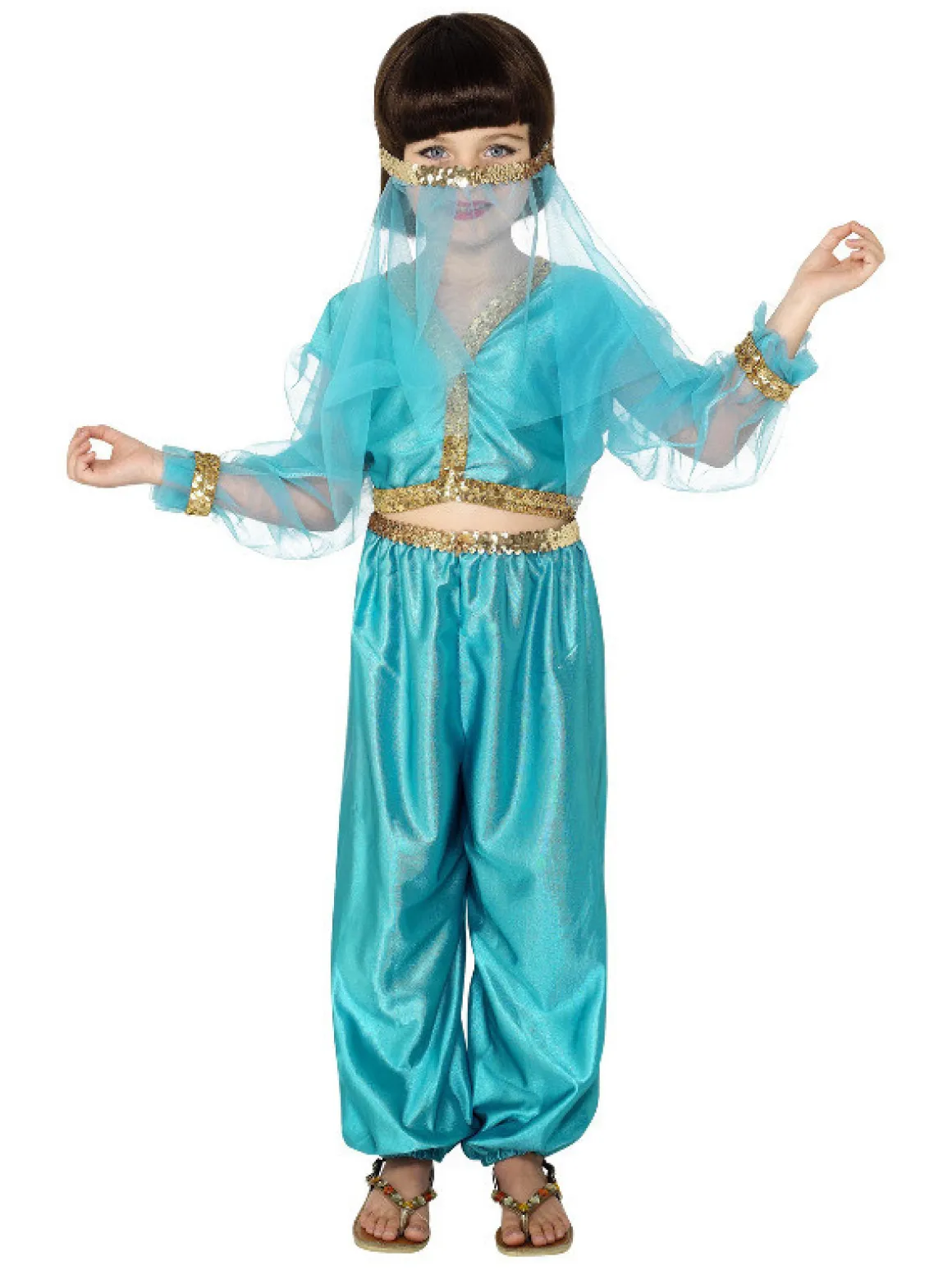 Esmeralda Børnekostume