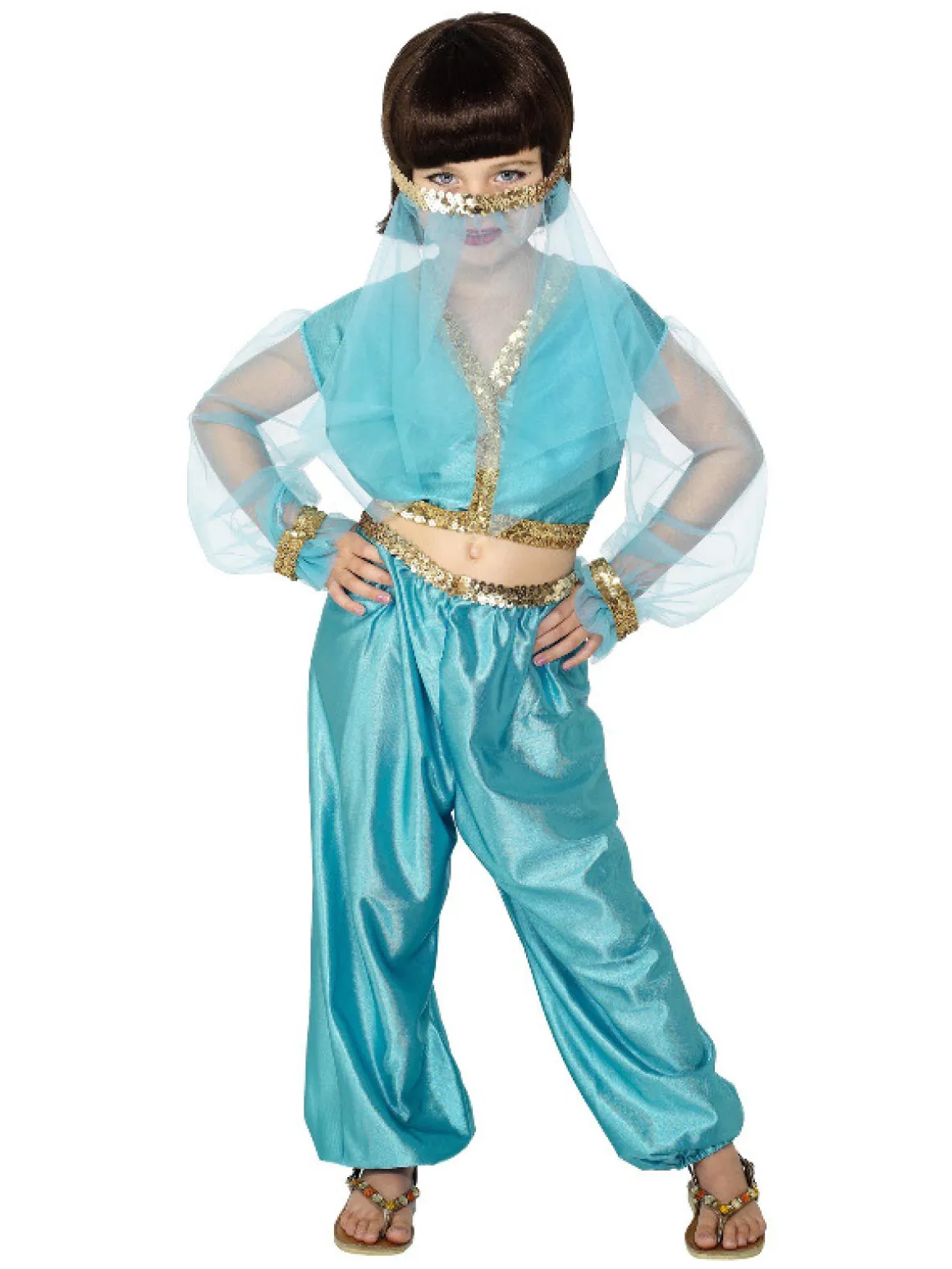 Esmeralda Børnekostume