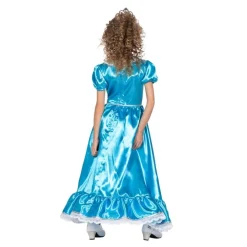 Eventyr Prinsesse Børnekostume Blå