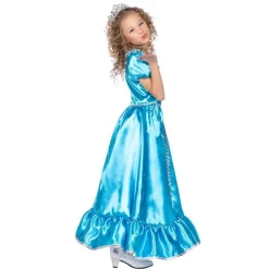 Eventyr Prinsesse Børnekostume Blå