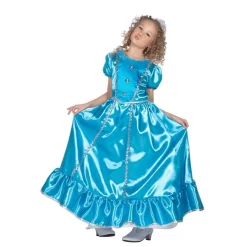 Eventyr Prinsesse Børnekostume Blå