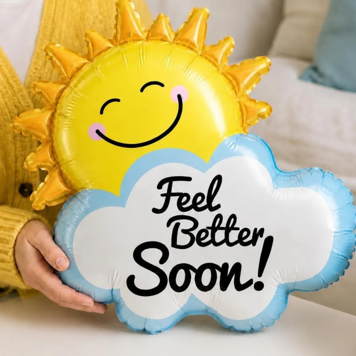 Feel Better Soon Sol Folieballon