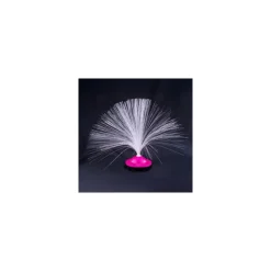 Fiberoptisk UFO-Lampe Lyserød