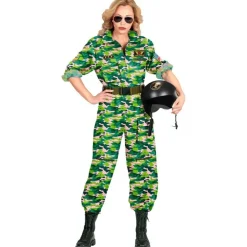 Fighter Pilot Kostume Lysegrøn