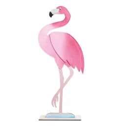 Filt Flamingo Dekoration Lyserød