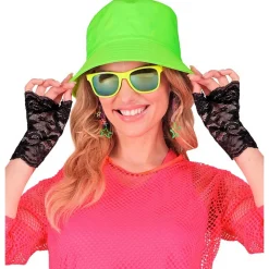 Fingerløse Blondehandsker Sort