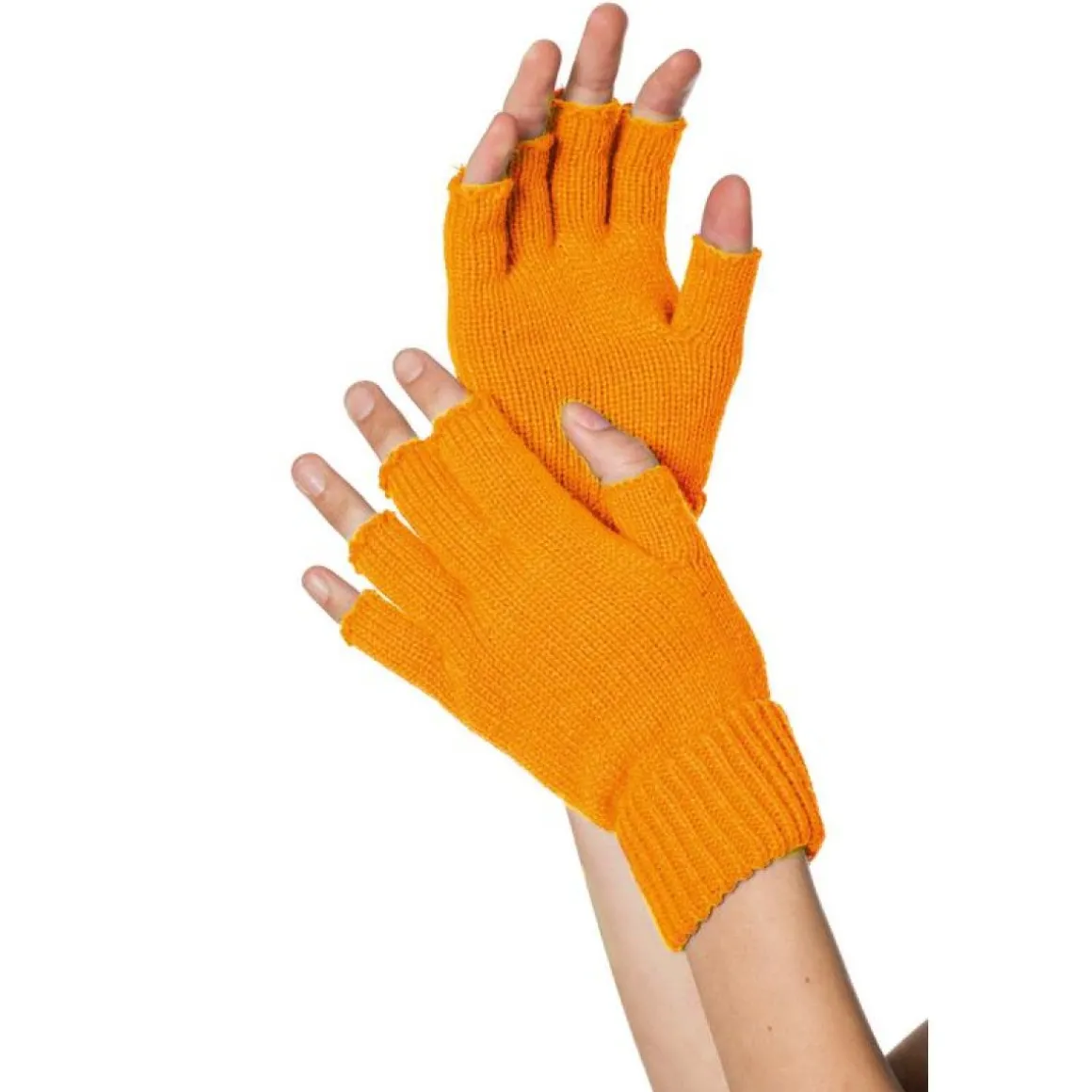 Fingerløse Handsker Orange