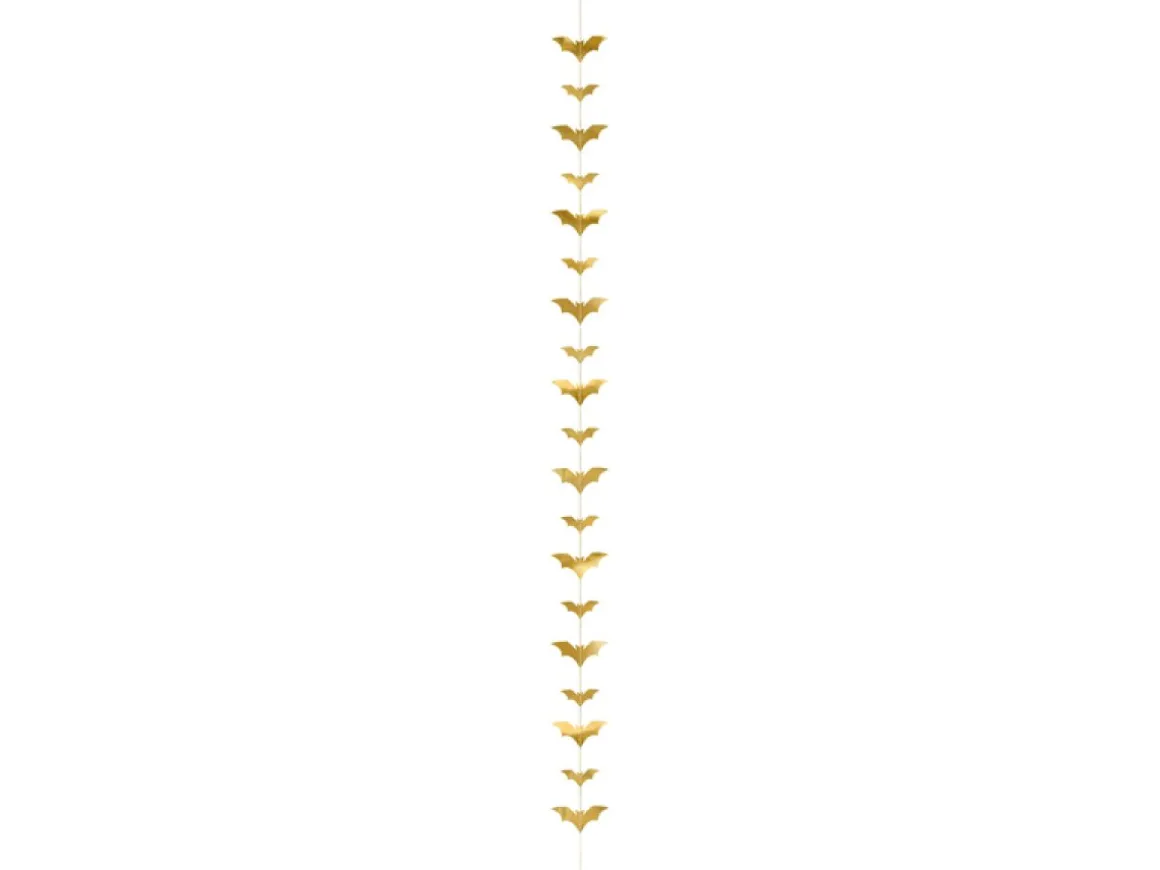 Flagermus Guirlande Guld