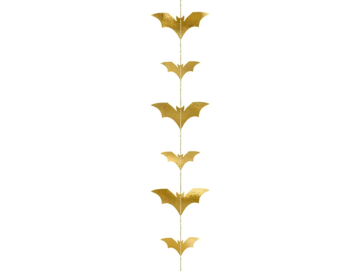 Flagermus Guirlande Guld