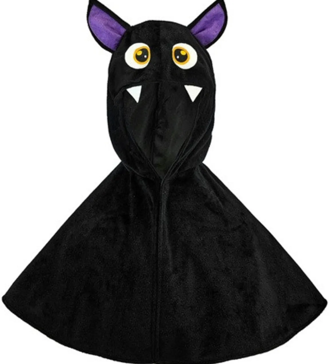 Flagermus Plys Poncho Børnekostume