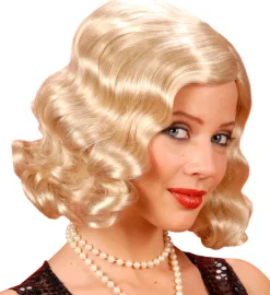Flapper 20'er Paryk Blond