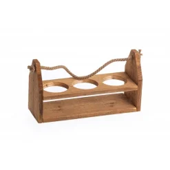 Flaskeholder Med Jutehåndtag