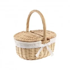 Flettet Picnic Kurv