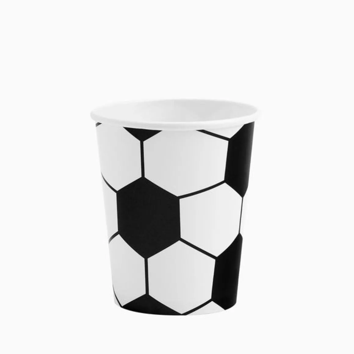Fodbold Papkrus Sort/Hvid