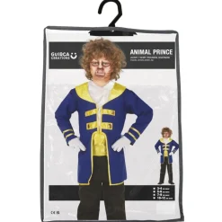 Fortryllet Uhyreprins Børnekostume Blå