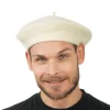 Fransk Baret Hvid