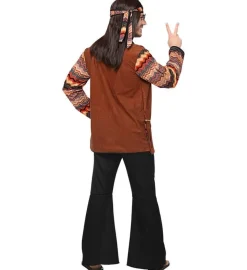 Fredfyldt Hippiemand Kostume