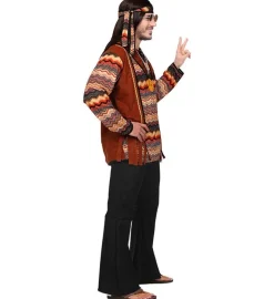 Fredfyldt Hippiemand Kostume