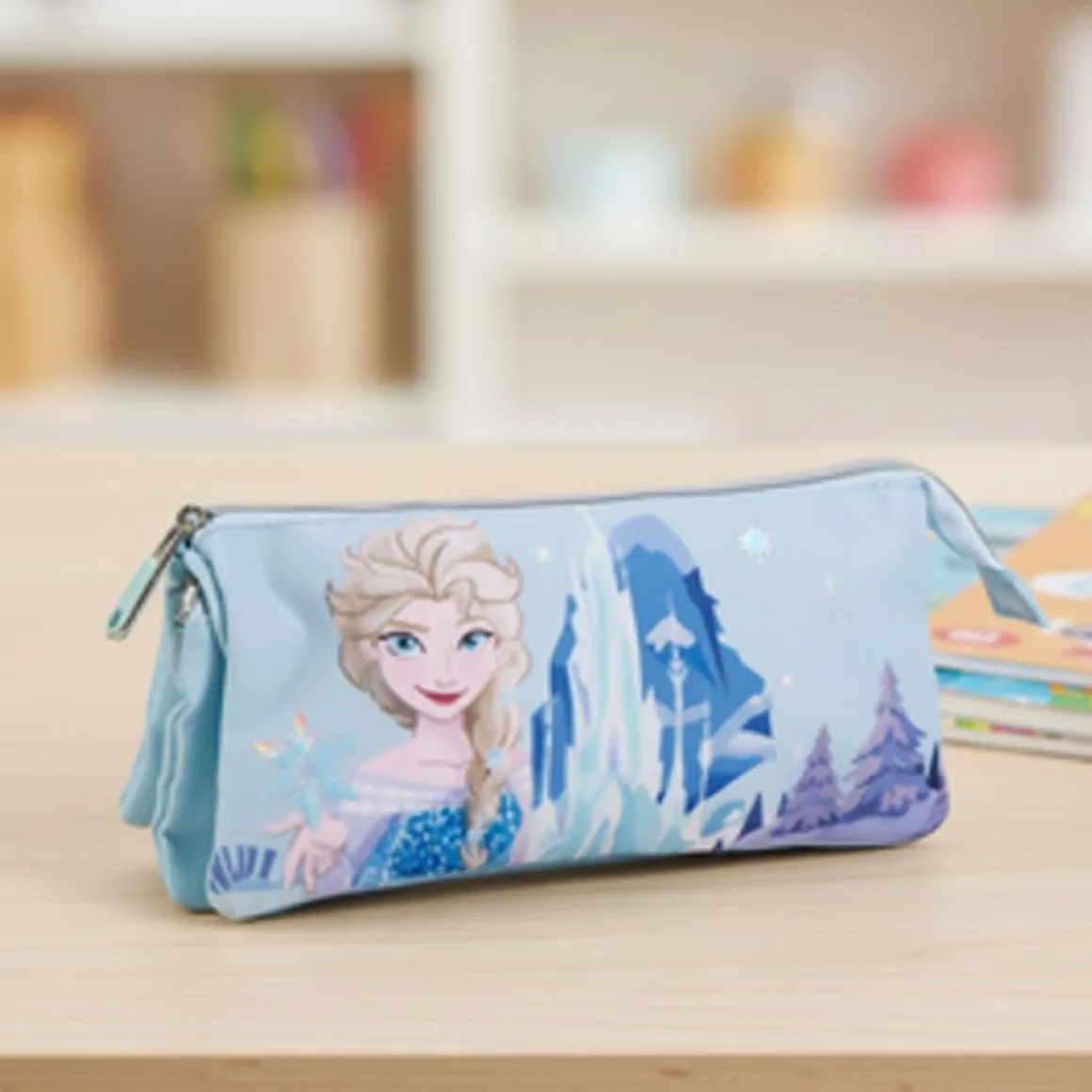 Frozen® Iskrystal Penalhus Lyseblå