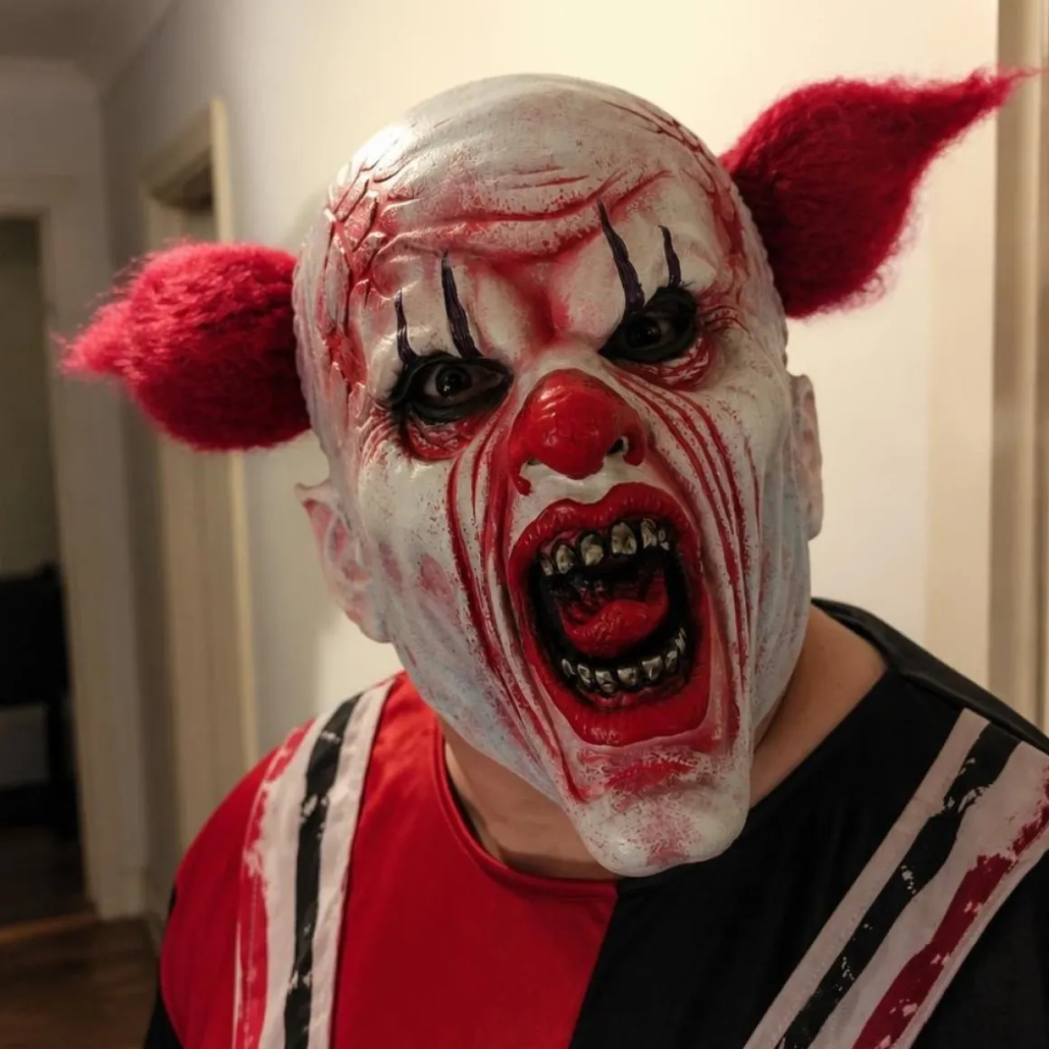 Frygtelig Horror Klovn Maske