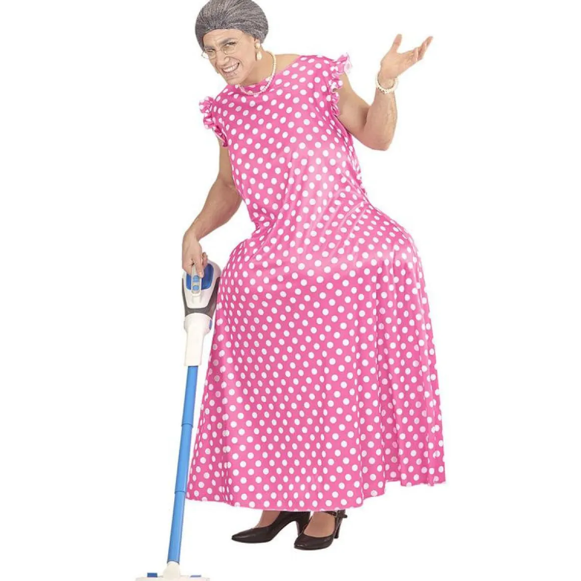 Fyldig Bedstemor Kostume