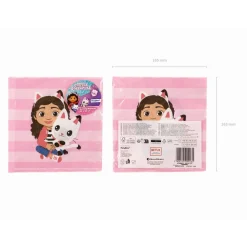 Gabbys Dukkehus® Gabby & Pandy Paws Servietter