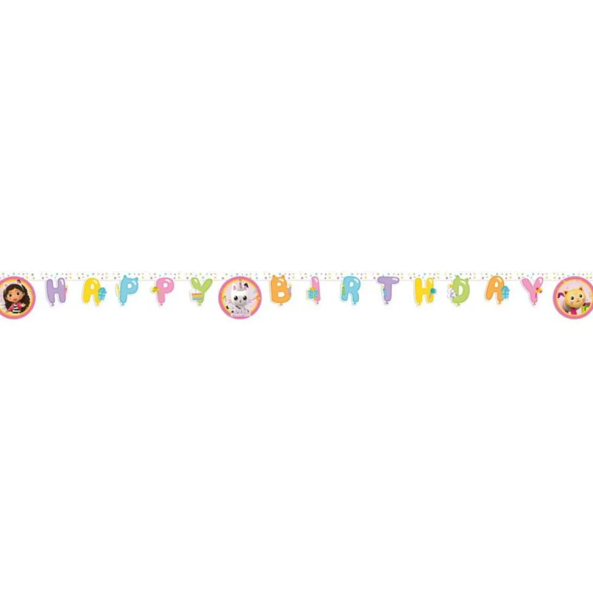 Gabby's Dollhouse® Happy Birthday Guirlande