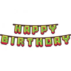 Game On! Happy Birthday Guirlande