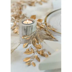 Gardenia Bladguirlande Guld