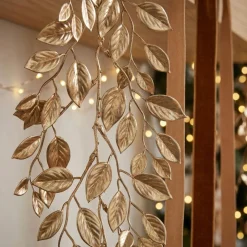 Gardenia Bladguirlande Guld