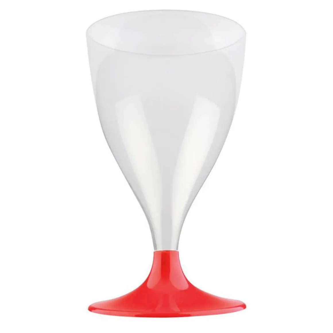 Genanvendelige Champagneglas Rød