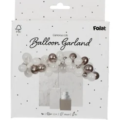 Glamour Ballonbue Hvid/Champagne