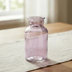 Glasvase Lavendel