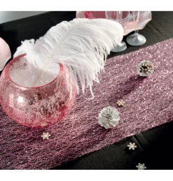 Glimmer Bordløber Rosa