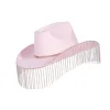 Glimmer Cowboyhat Lyserød