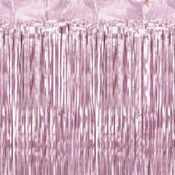 Glimmerforhæng Pink