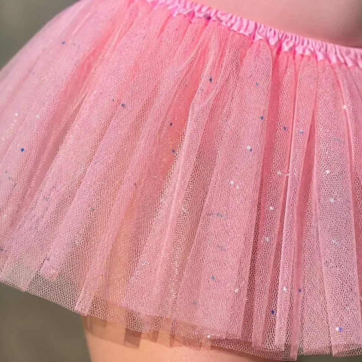 Glitrende Tutu Nederdel Lyserød
