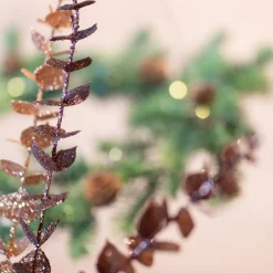 Glitter Eucalyptus Gren Rosaguld