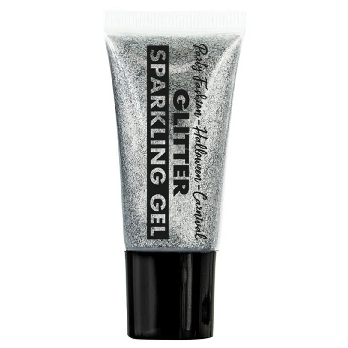 Glitter Gel Sølv