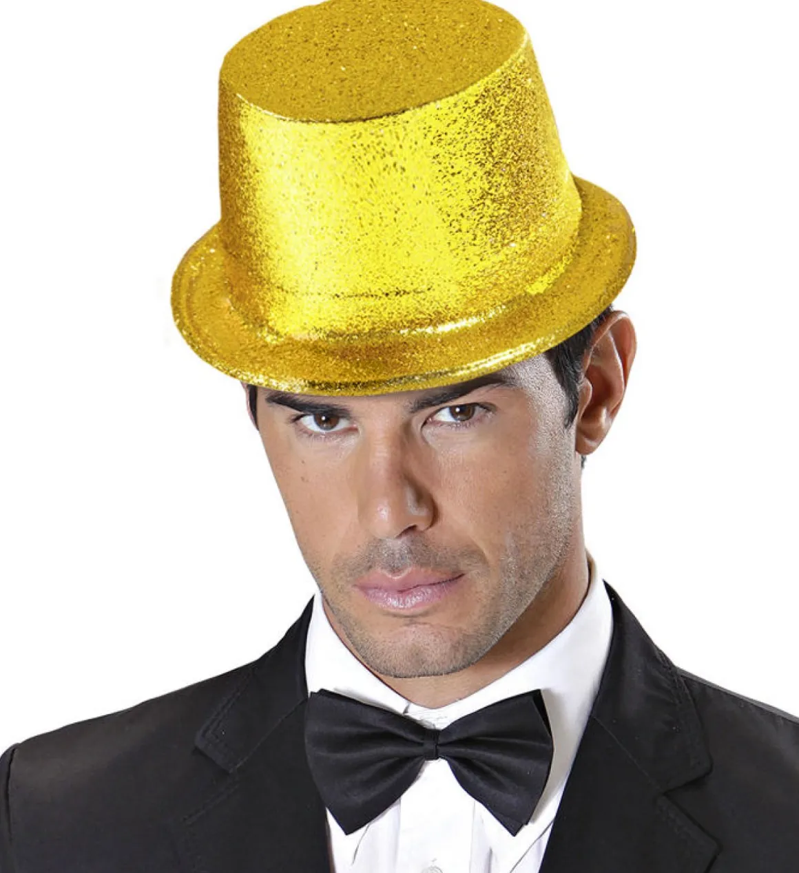 Glitter Tophat Guld