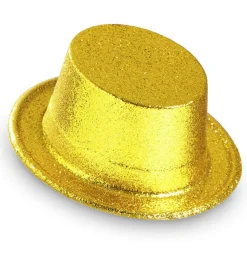 Glitter Tophat Guld