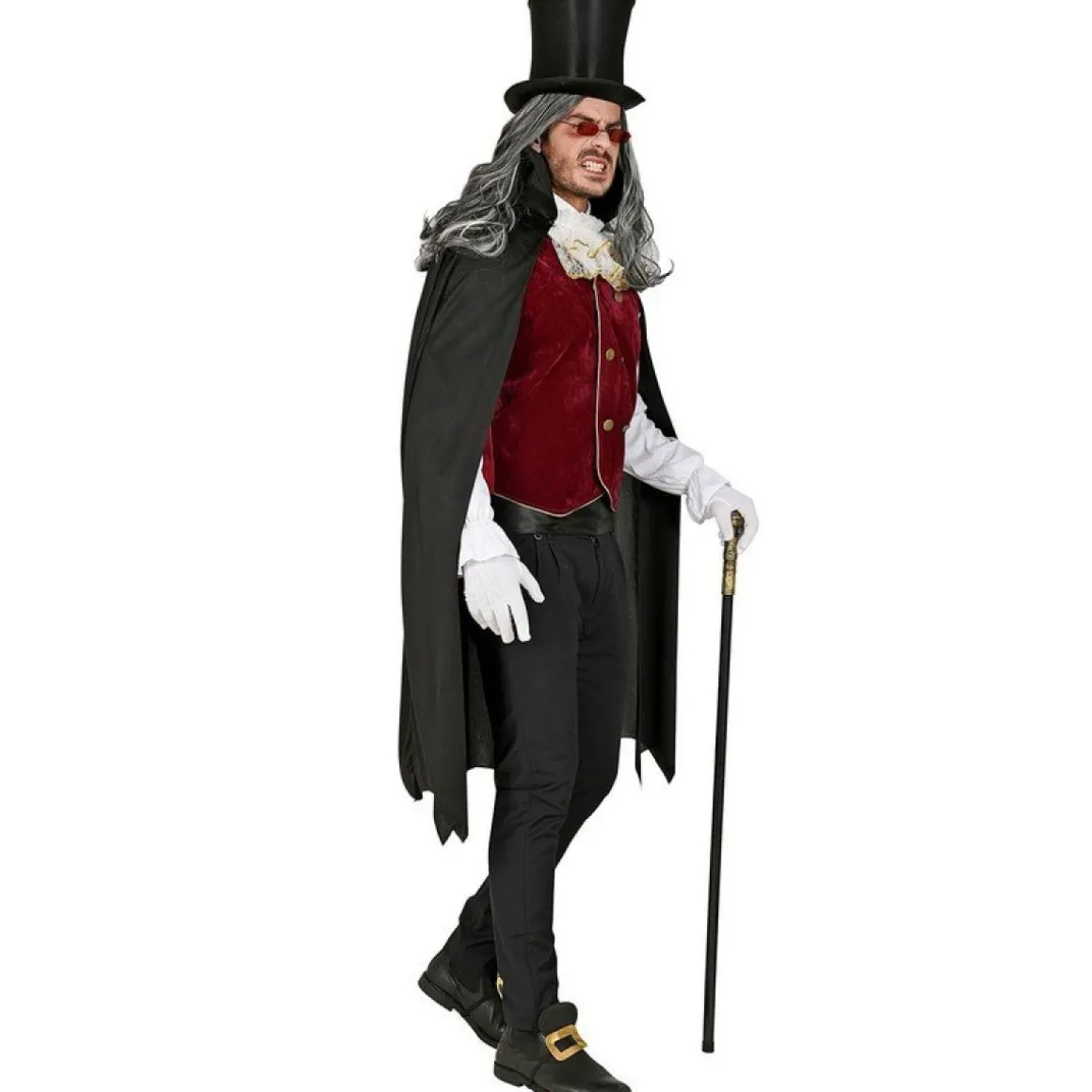 Gotisk Vampyr Grev Kostume