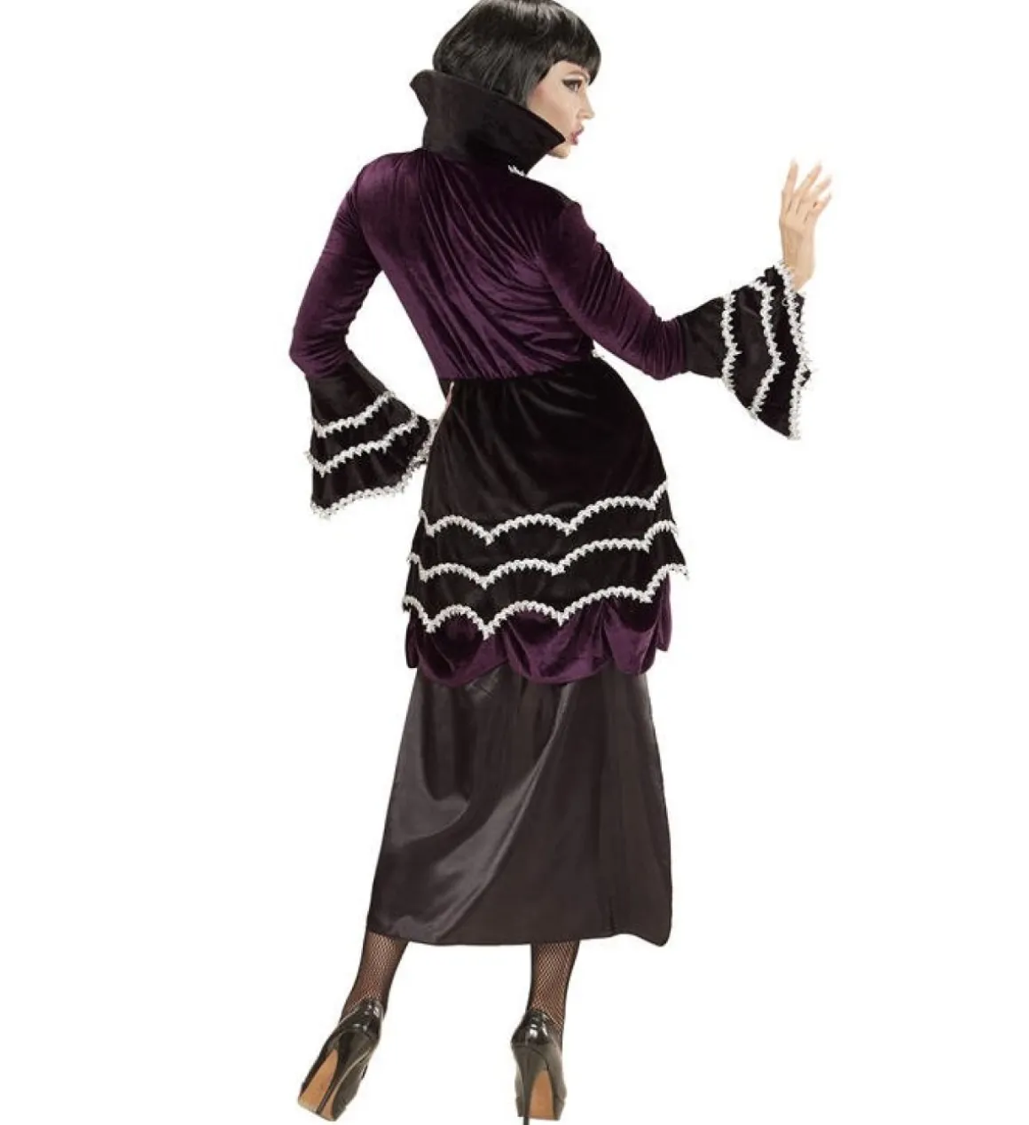 Gotisk Vampyrinde Kostume