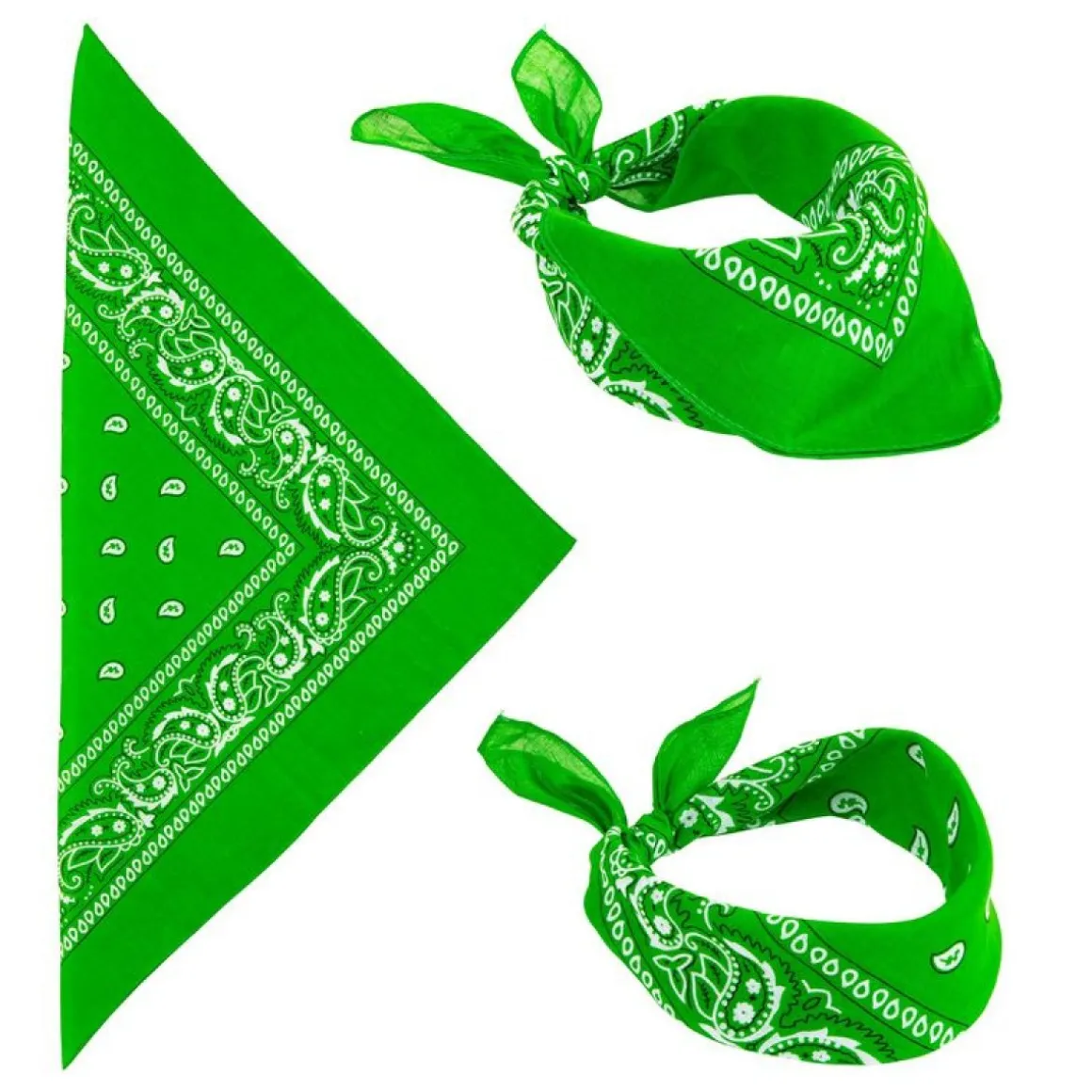 Grøn Bandana