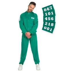 Grøn Deltager Kostume